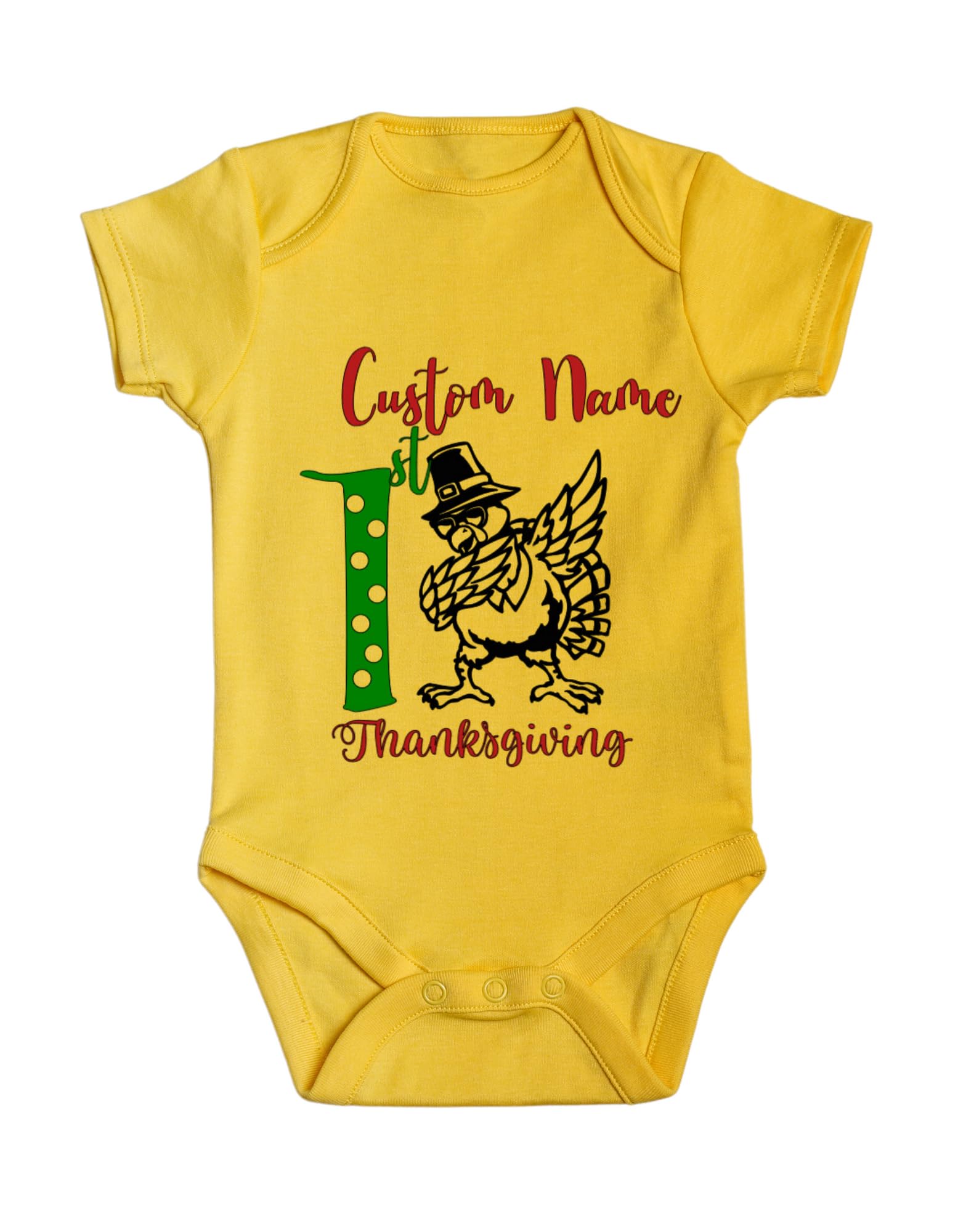 Gobble, Wobble, Celebrate! Personalized First Thanksgiving Dancing Turkey Onesie for Your Little Gobbler!