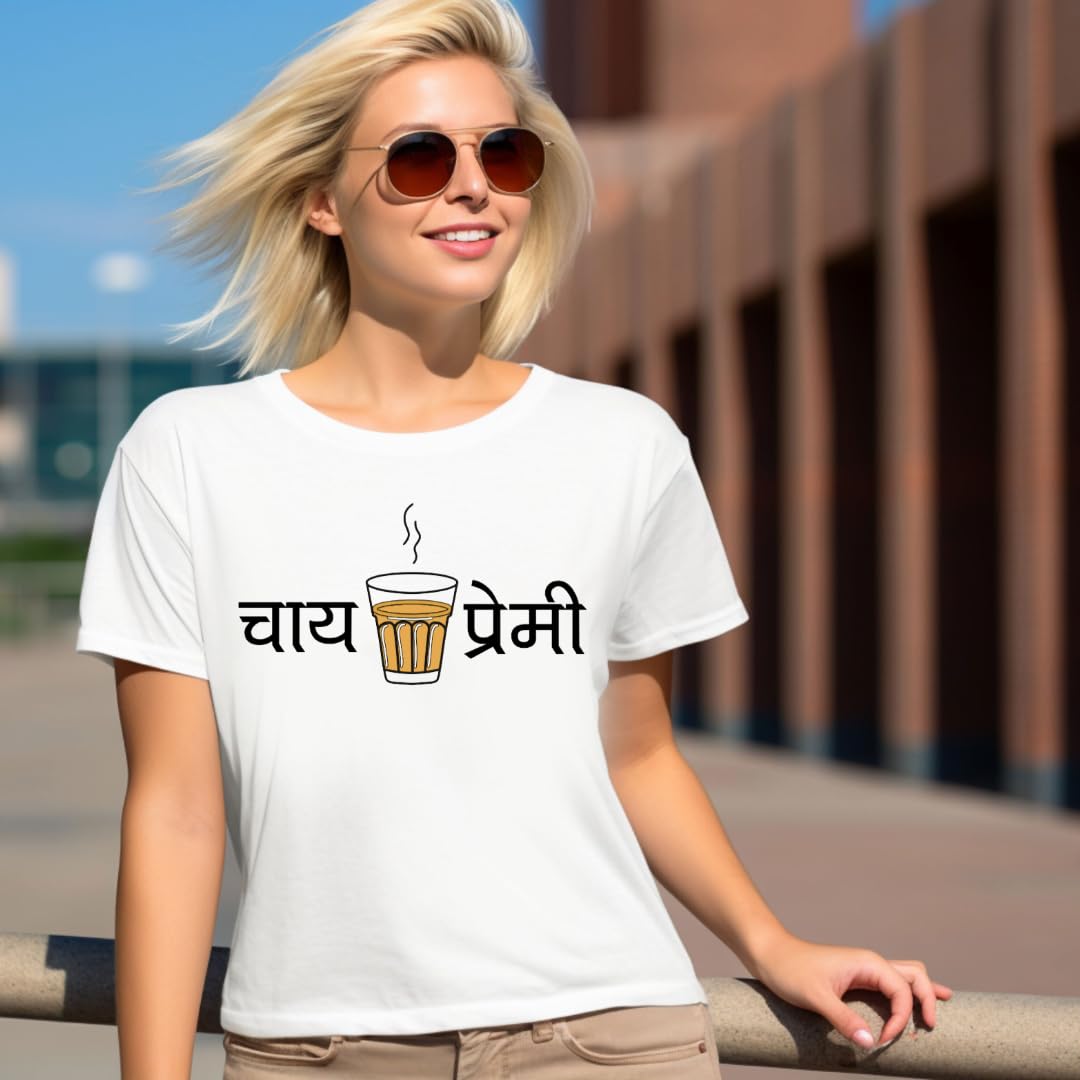 Lil Dreamers: Crewneck Chai lover T-shirt, Mother's day gift, Tea lover Tshirt, Indian Desi chai, Cutting chai