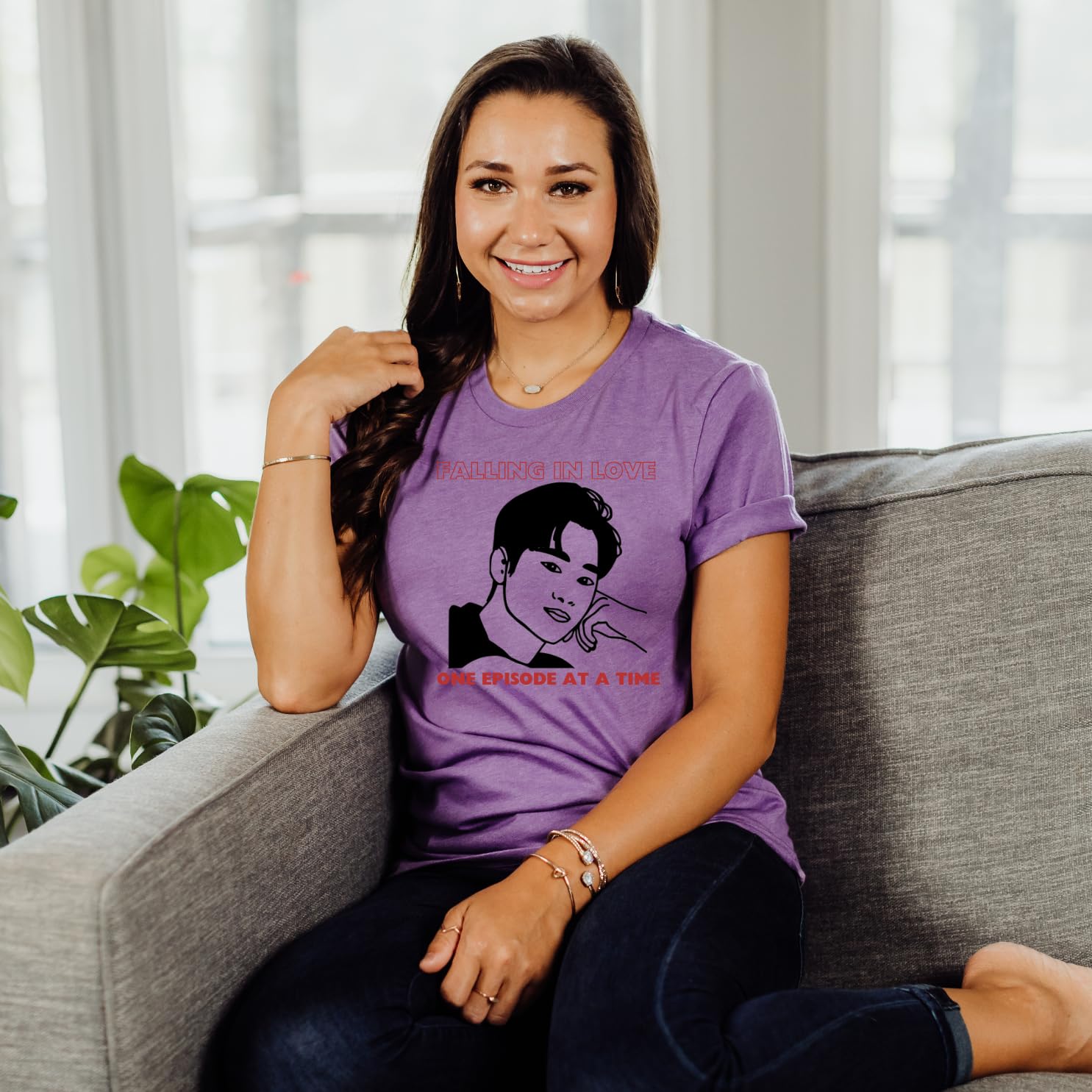 Lil Dreamers:Falling in Love One Episode at a Time Unisex Cotton T-Shirt – K-Drama Fan Shirt Featuring Famous Hero, Korean drama lover