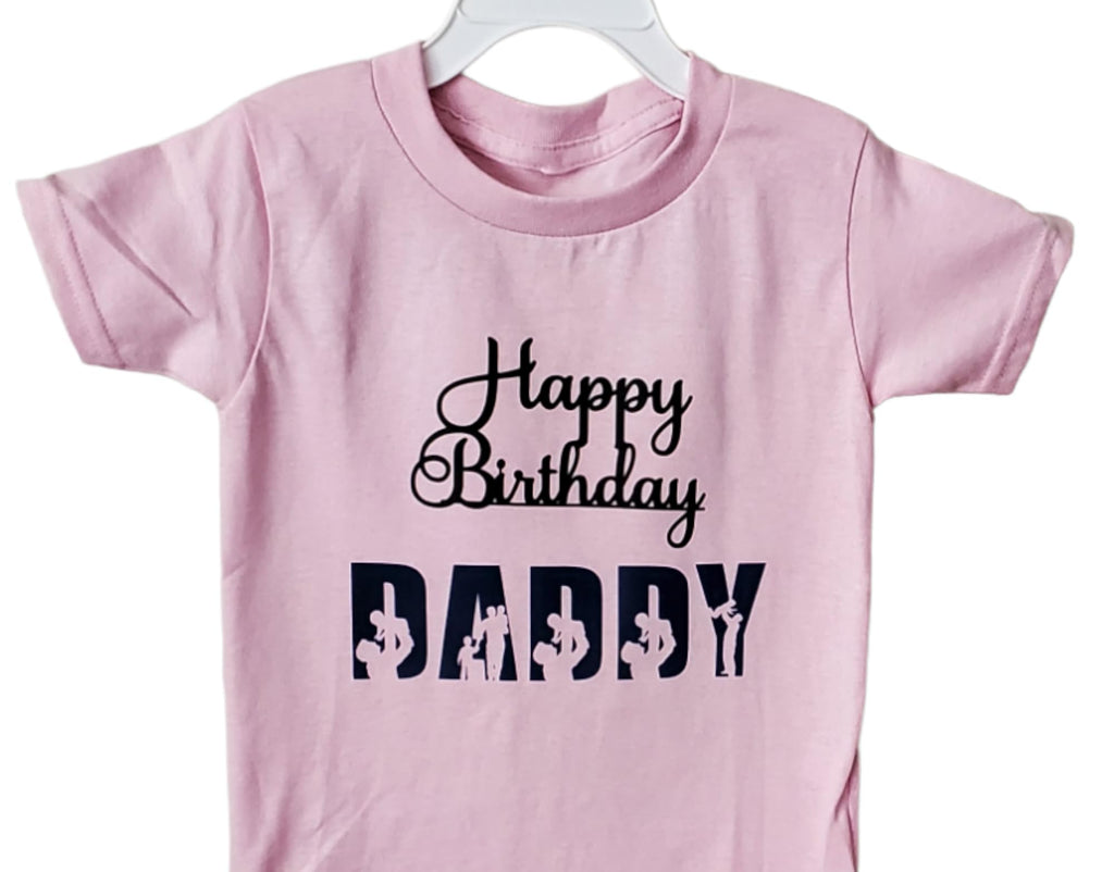 Lil Dreamers Happy Birthday Daddy T-shirt