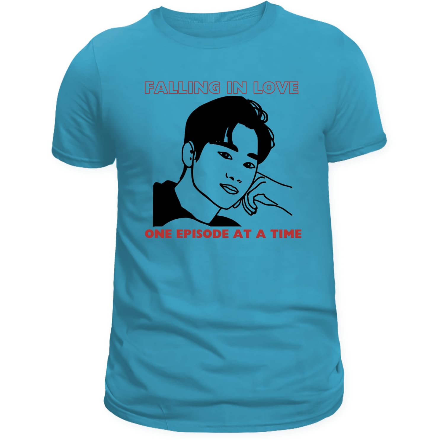 Lil Dreamers:Falling in Love One Episode at a Time Unisex Cotton T-Shirt – K-Drama Fan Shirt Featuring Famous Hero, Korean drama lover