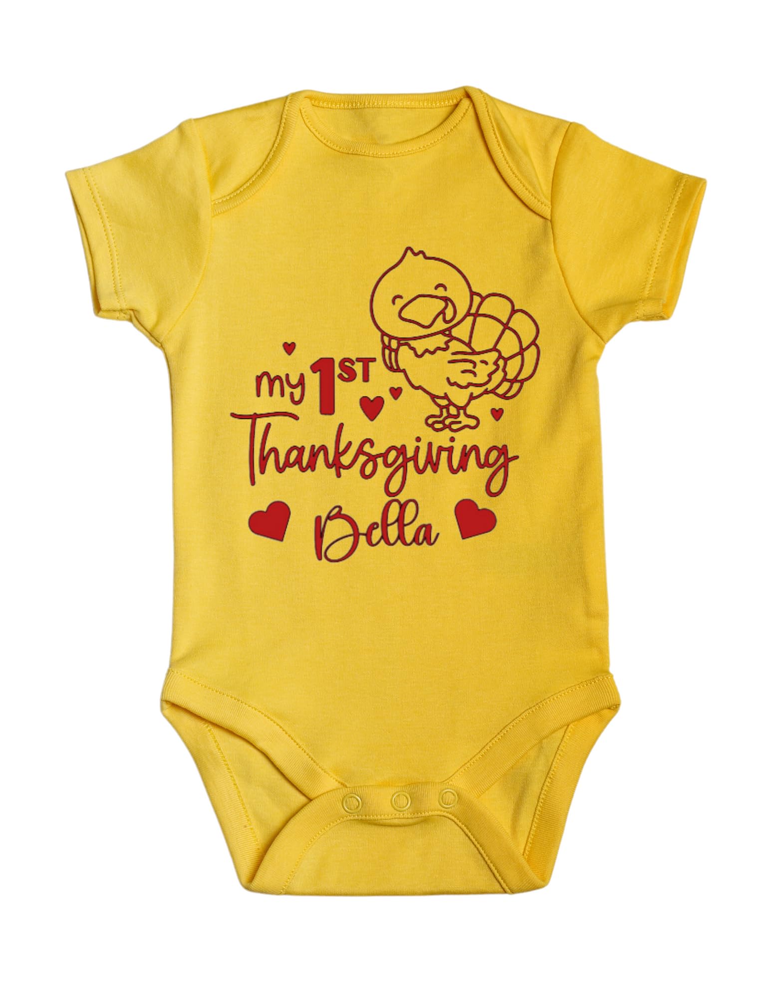 My First Thanksgiving: Adorable Turkey Watcher Customized Onesie for Your Little Blessing!